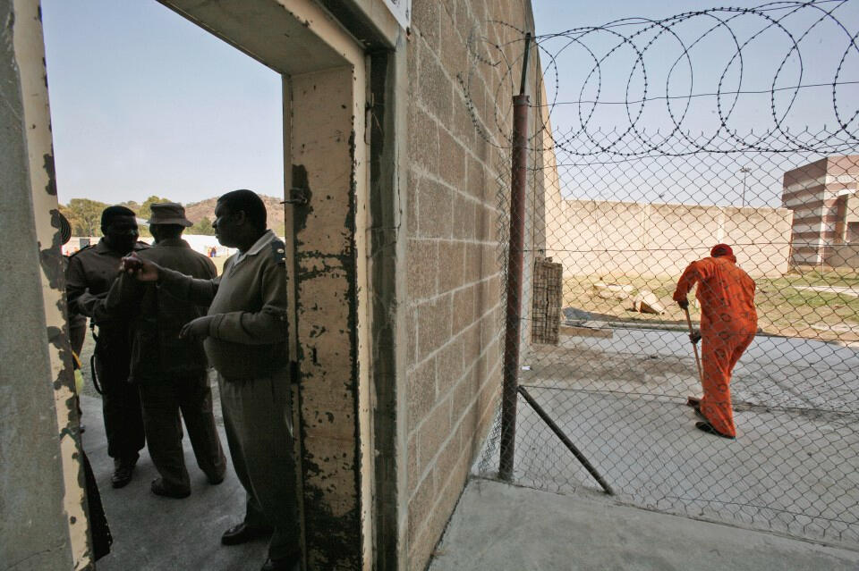 The yard - Sun city high security prison, Johannesburg. 2010